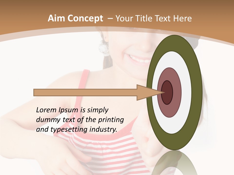 Small Lifestyle Preschooler PowerPoint Template