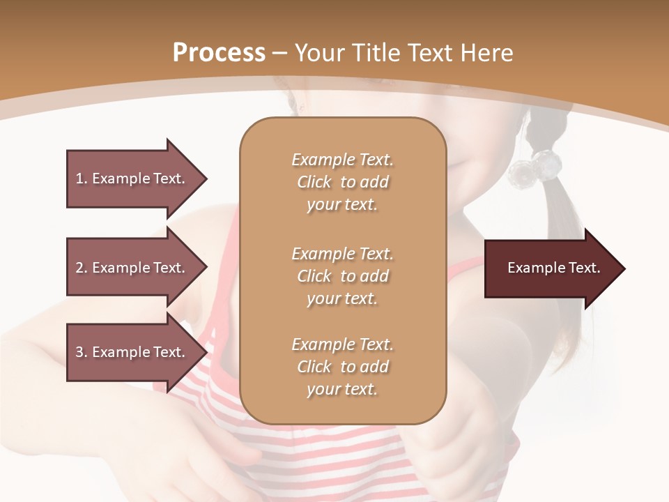 Small Lifestyle Preschooler PowerPoint Template