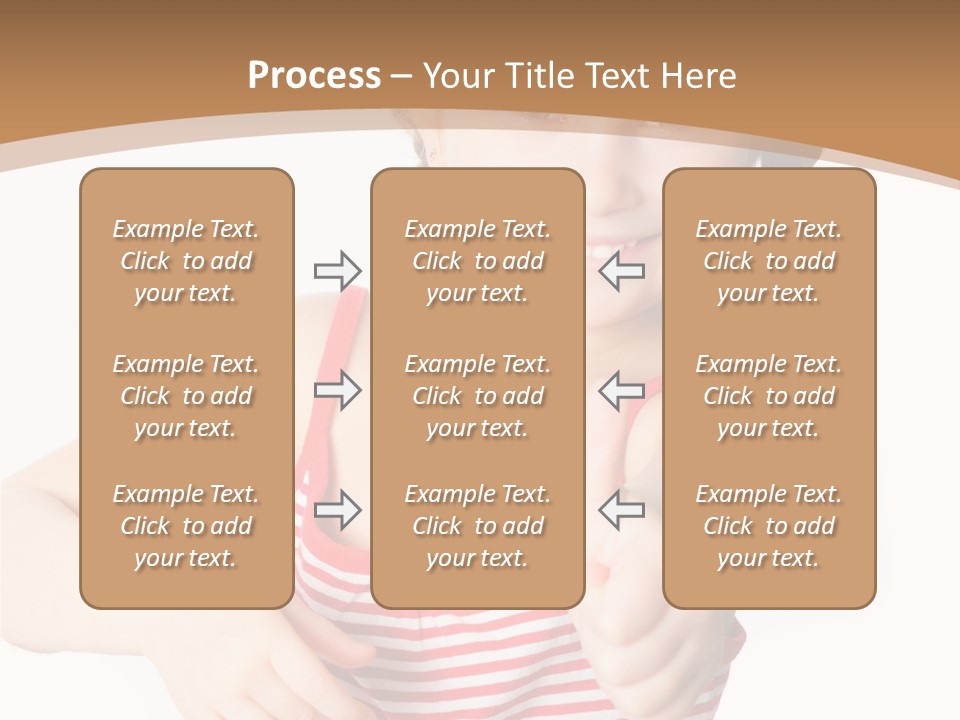 Small Lifestyle Preschooler PowerPoint Template
