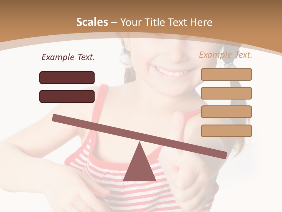 Small Lifestyle Preschooler PowerPoint Template