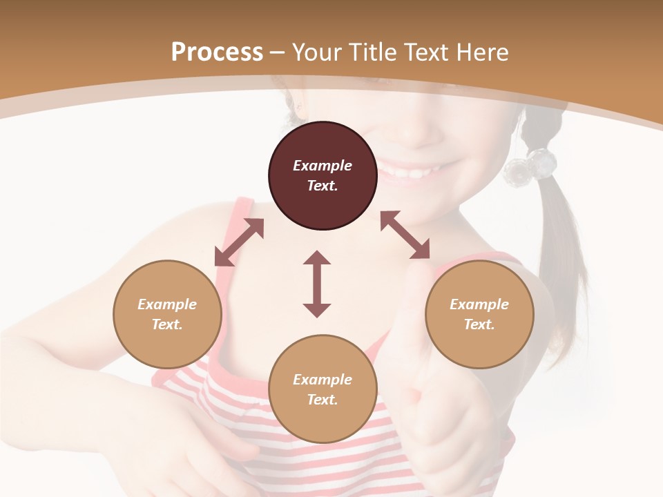 Small Lifestyle Preschooler PowerPoint Template