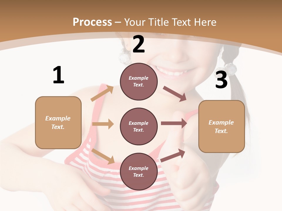 Small Lifestyle Preschooler PowerPoint Template