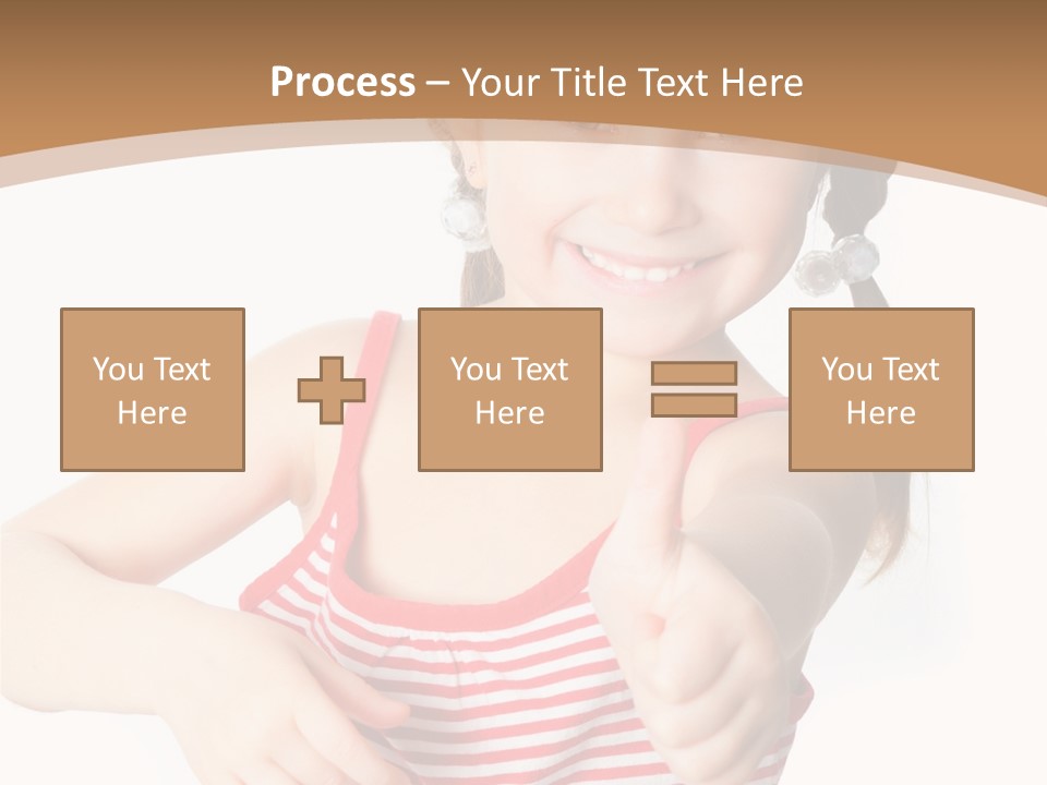 Small Lifestyle Preschooler PowerPoint Template