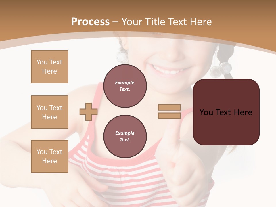 Small Lifestyle Preschooler PowerPoint Template