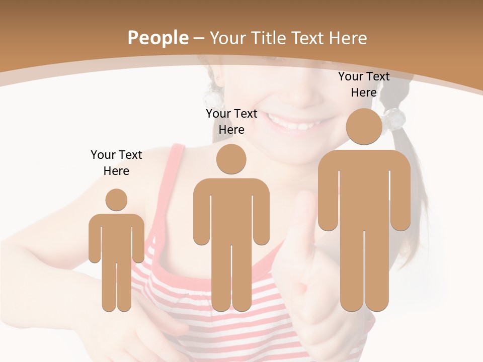 Small Lifestyle Preschooler PowerPoint Template