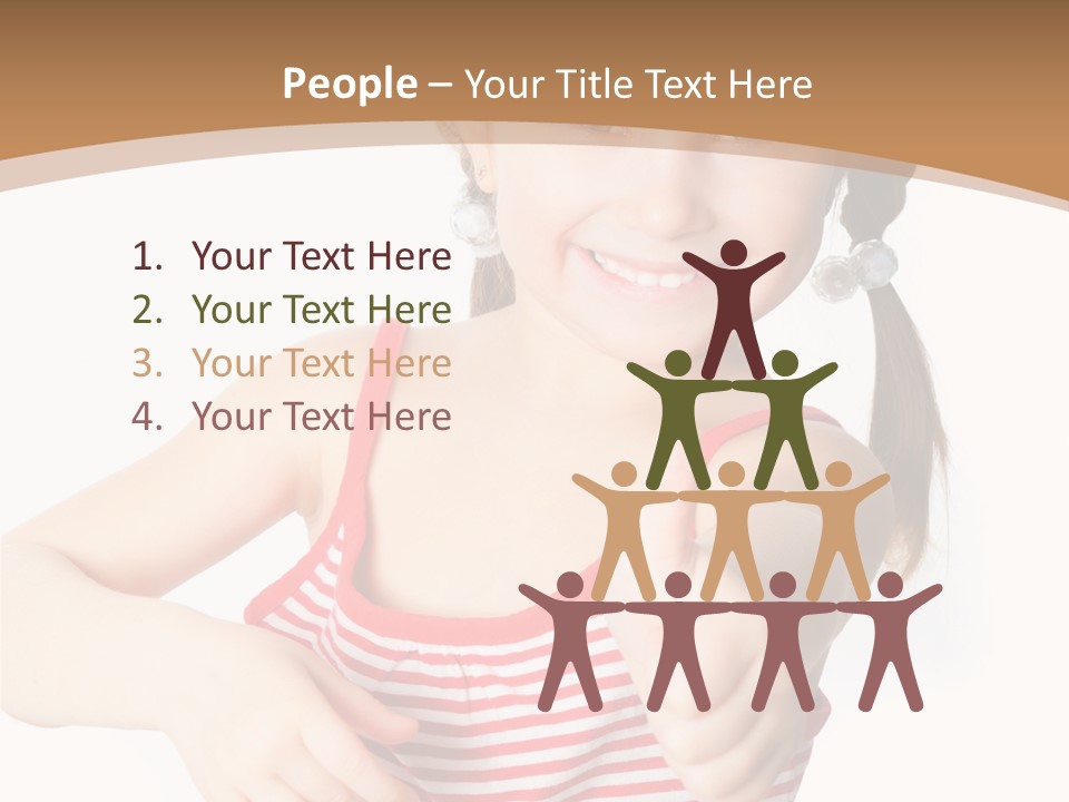 Small Lifestyle Preschooler PowerPoint Template