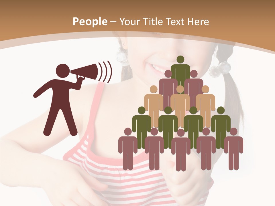 Small Lifestyle Preschooler PowerPoint Template