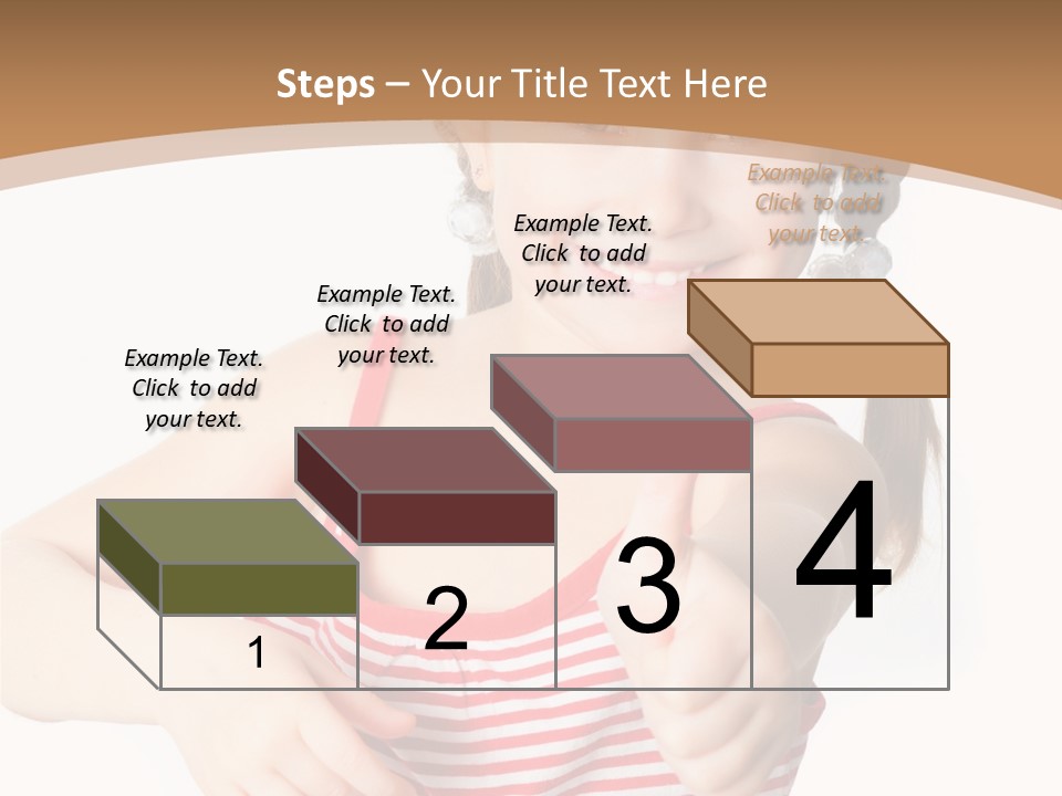 Small Lifestyle Preschooler PowerPoint Template