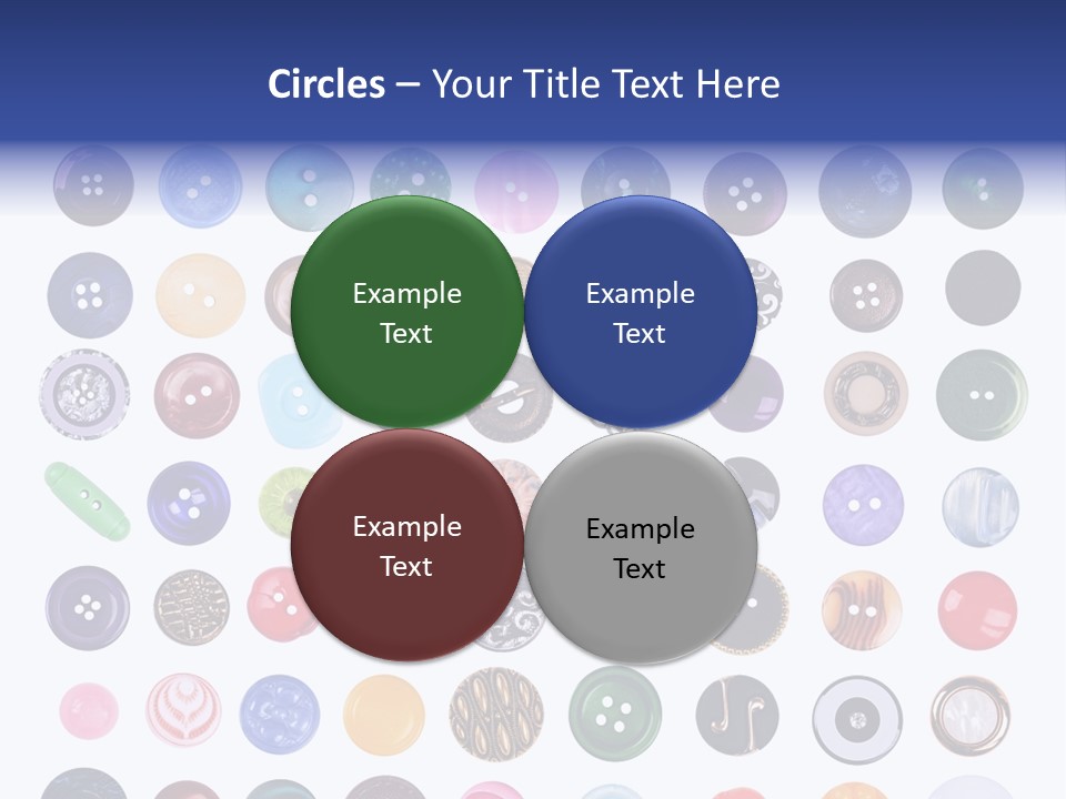 Cutout Clothing Isolated PowerPoint Template