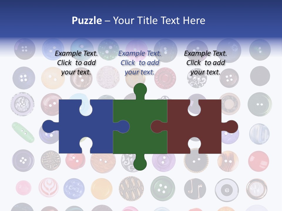 Cutout Clothing Isolated PowerPoint Template