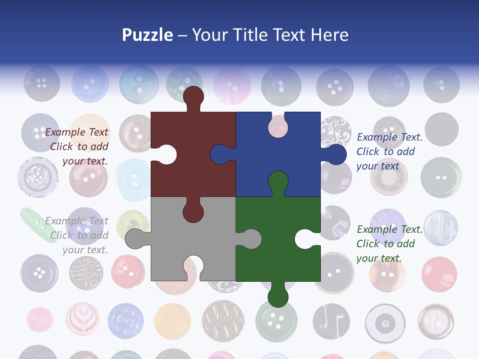 Cutout Clothing Isolated PowerPoint Template