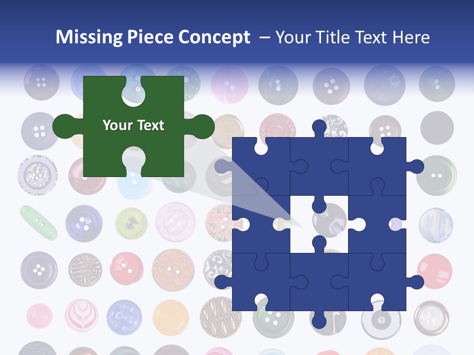 Cutout Clothing Isolated PowerPoint Template