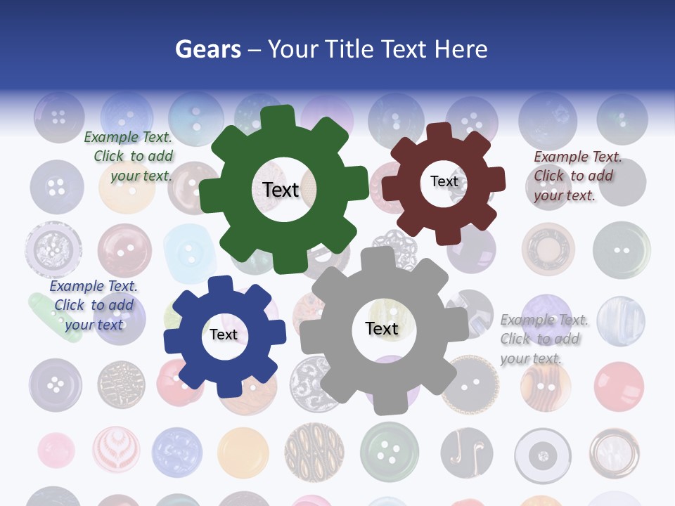 Cutout Clothing Isolated PowerPoint Template