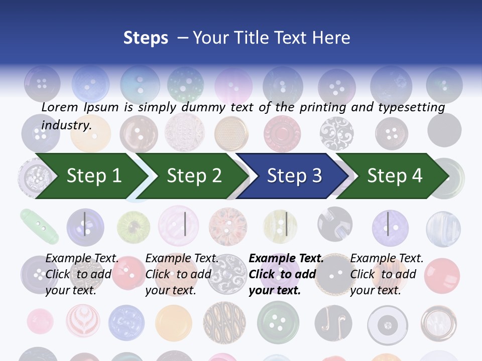 Cutout Clothing Isolated PowerPoint Template