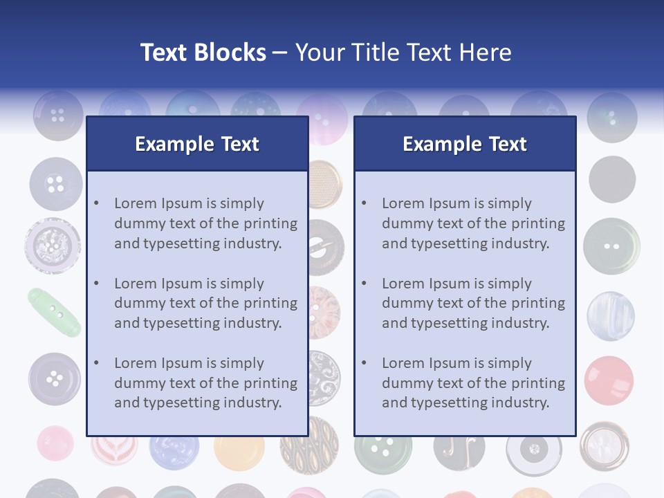 Cutout Clothing Isolated PowerPoint Template