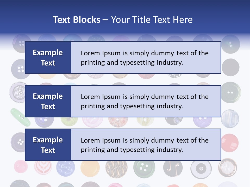 Cutout Clothing Isolated PowerPoint Template