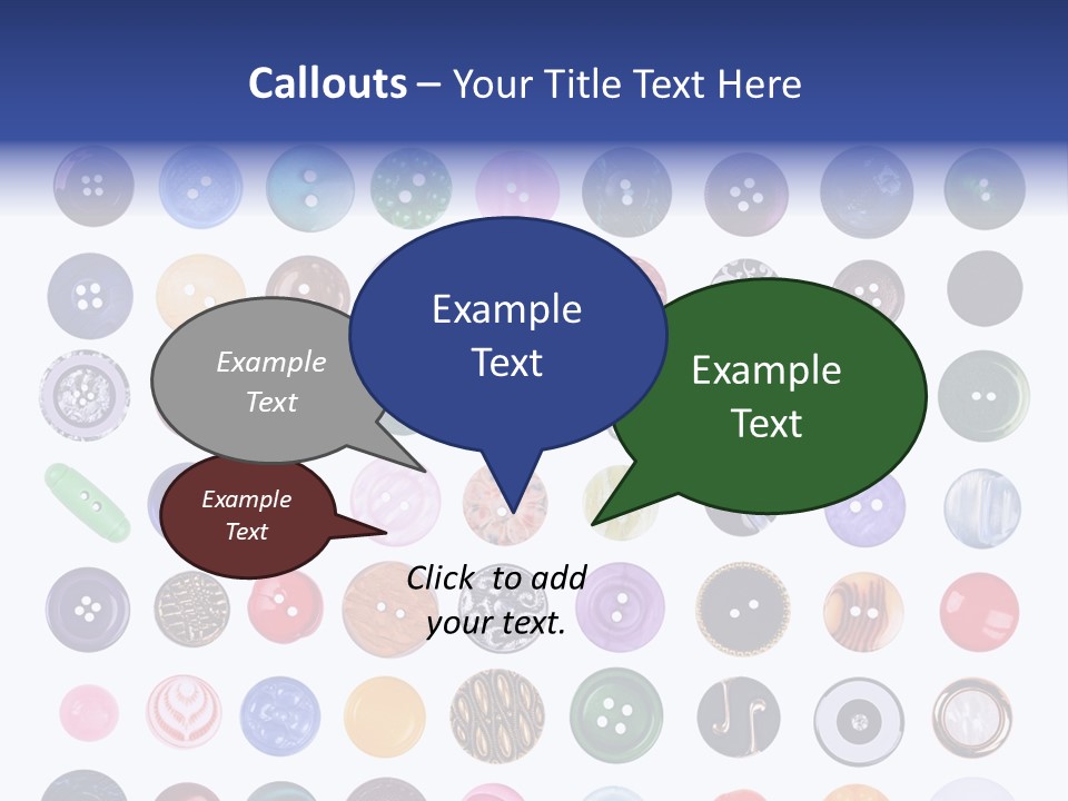 Cutout Clothing Isolated PowerPoint Template