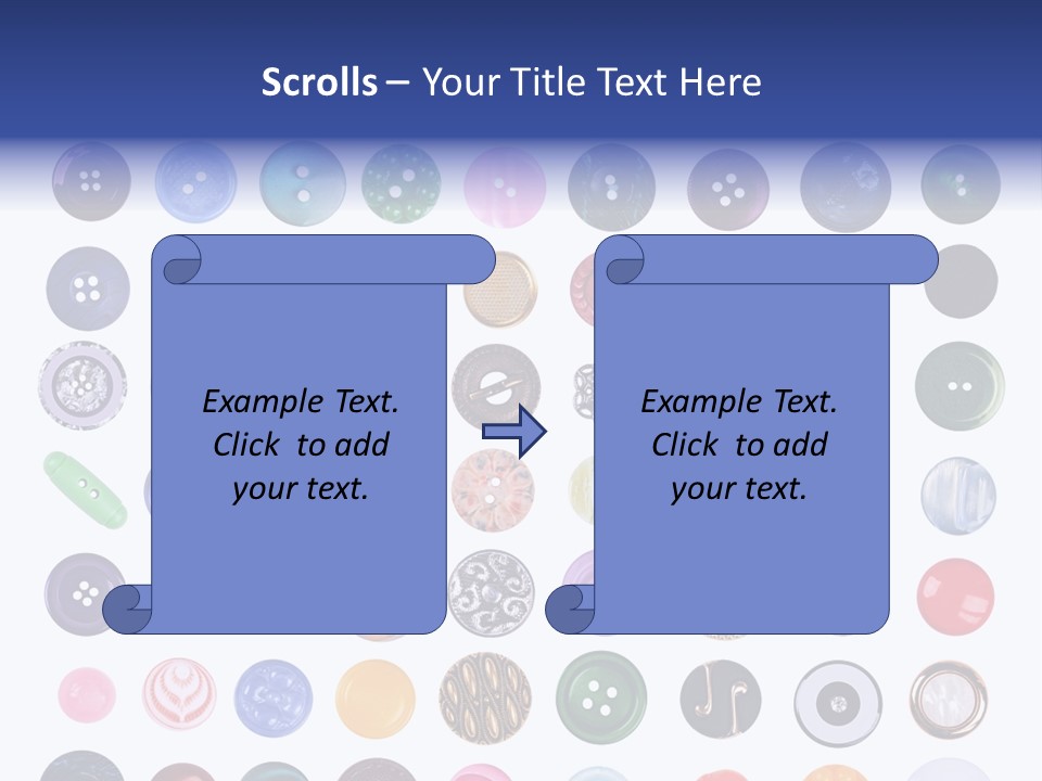 Cutout Clothing Isolated PowerPoint Template