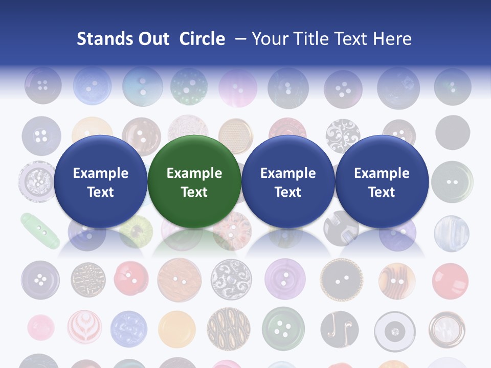 Cutout Clothing Isolated PowerPoint Template