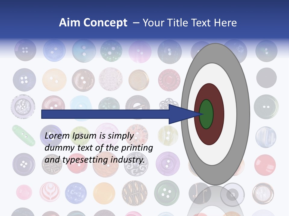 Cutout Clothing Isolated PowerPoint Template