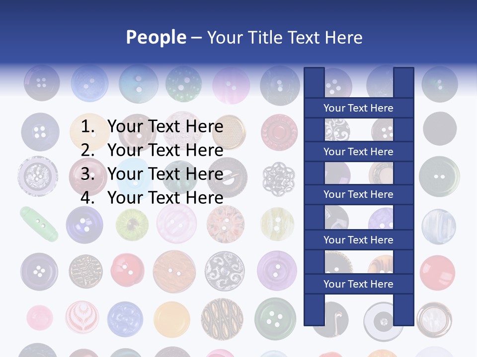 Cutout Clothing Isolated PowerPoint Template