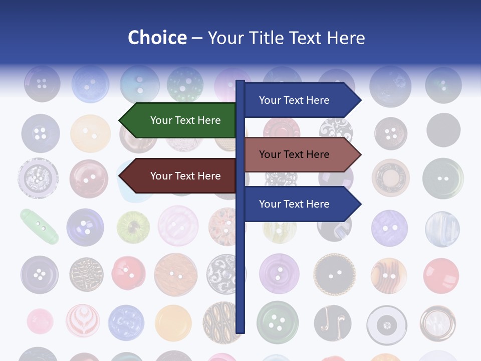 Cutout Clothing Isolated PowerPoint Template