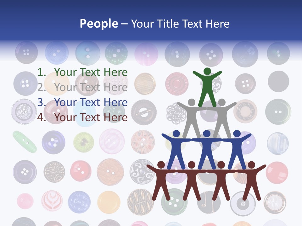 Cutout Clothing Isolated PowerPoint Template