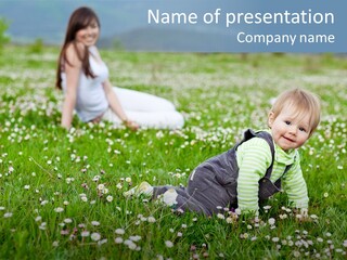 Background Son Bright PowerPoint Template