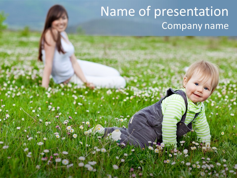 Background Son Bright PowerPoint Template