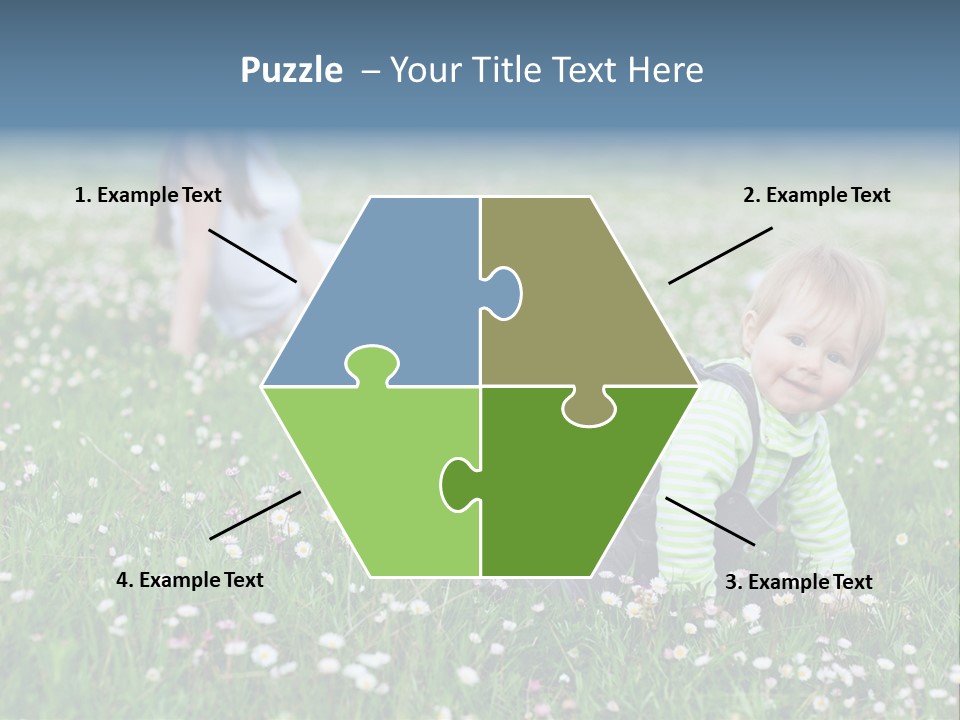 Background Son Bright PowerPoint Template