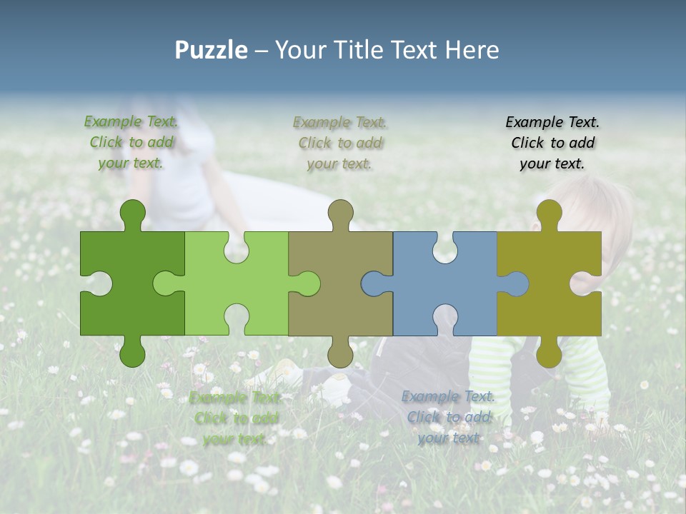 Background Son Bright PowerPoint Template