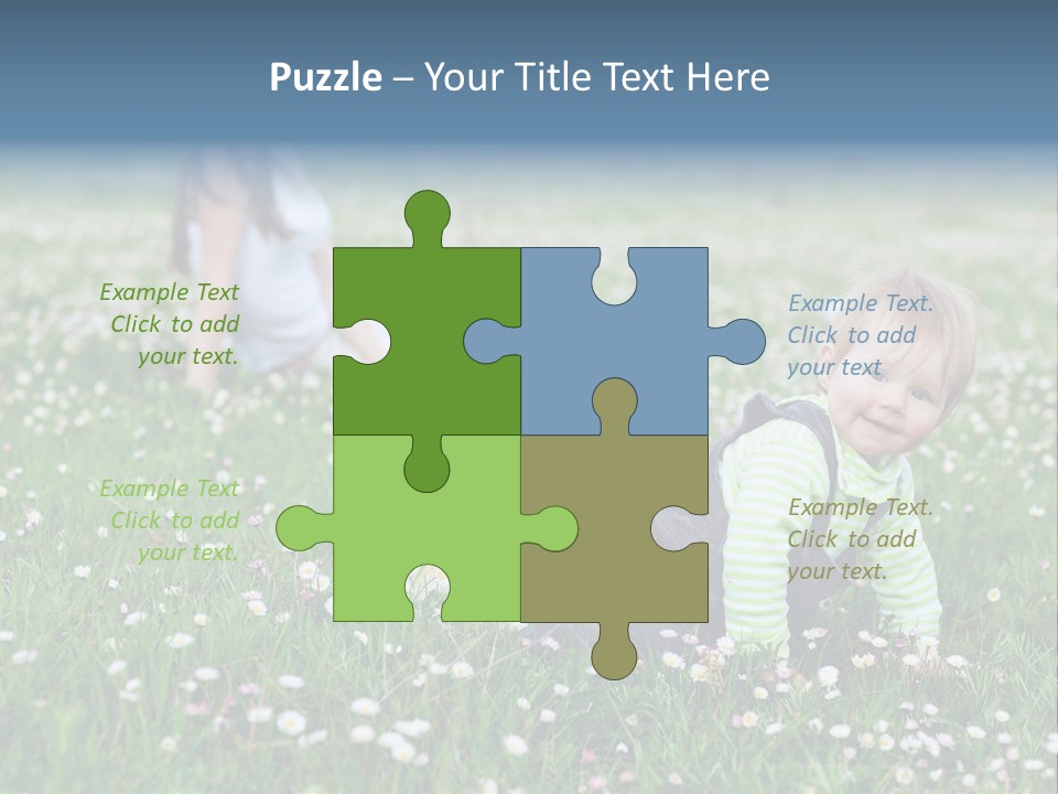 Background Son Bright PowerPoint Template