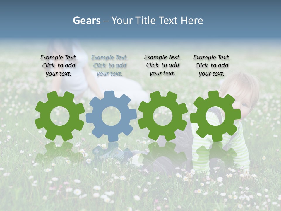 Background Son Bright PowerPoint Template