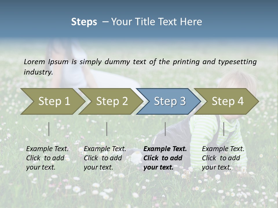 Background Son Bright PowerPoint Template