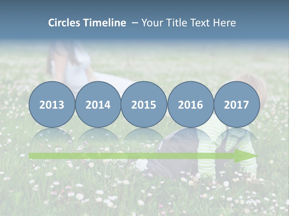 Background Son Bright PowerPoint Template