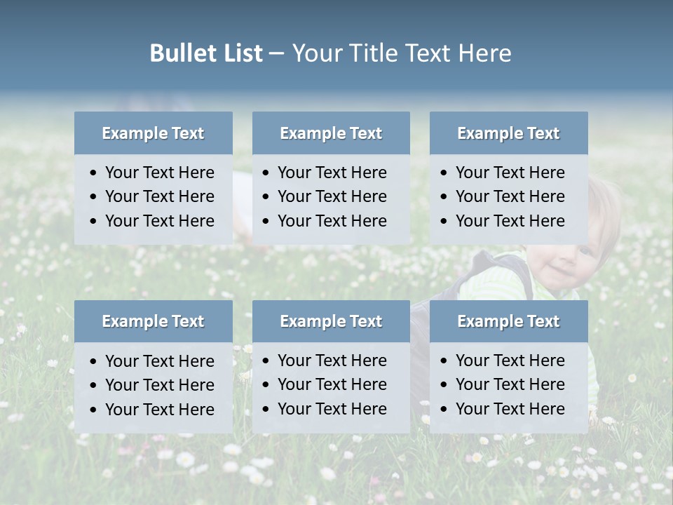 Background Son Bright PowerPoint Template