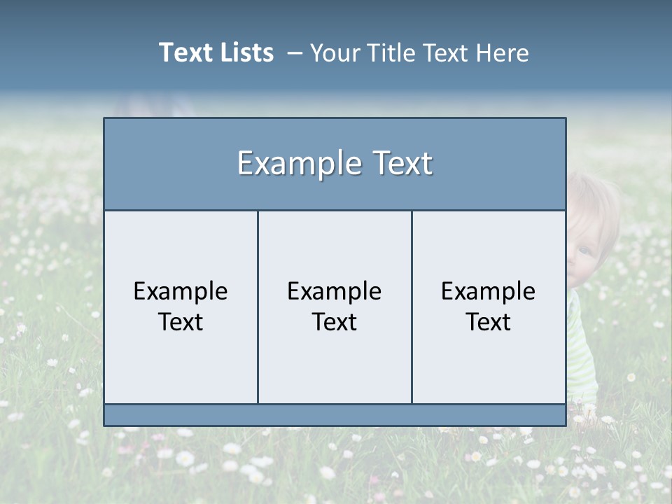 Background Son Bright PowerPoint Template