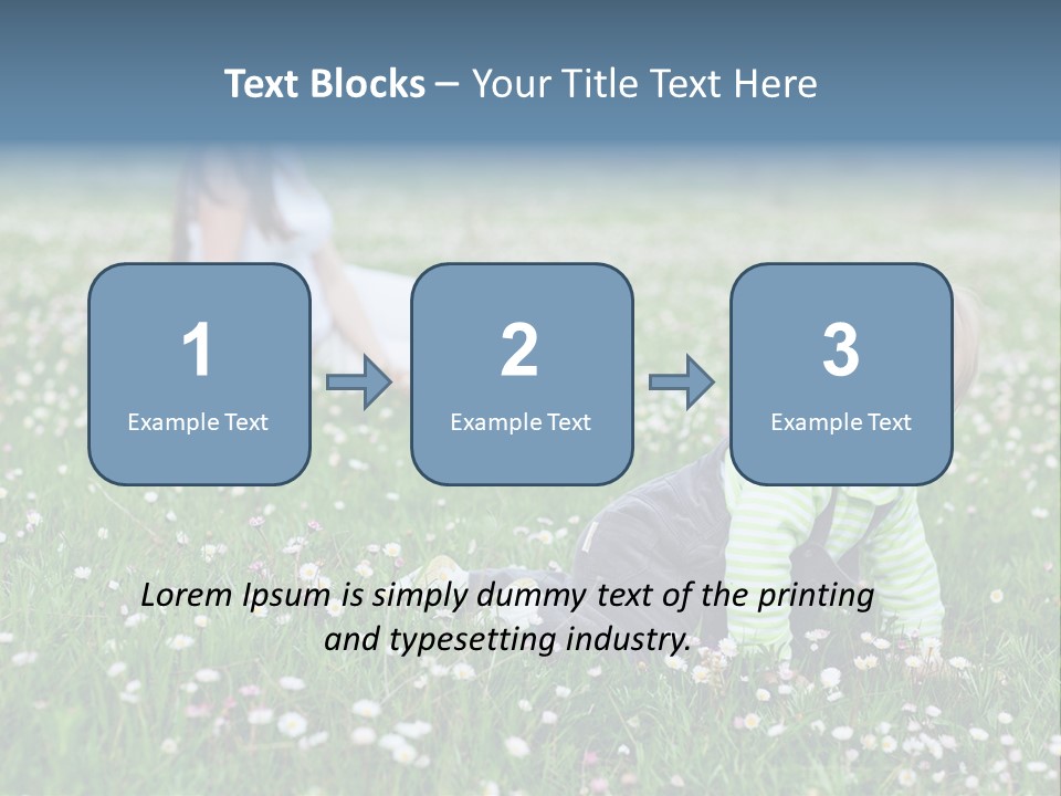 Background Son Bright PowerPoint Template