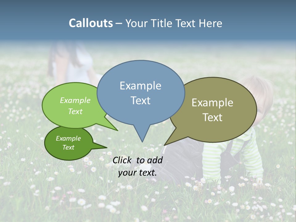 Background Son Bright PowerPoint Template