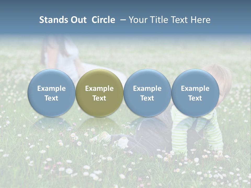 Background Son Bright PowerPoint Template