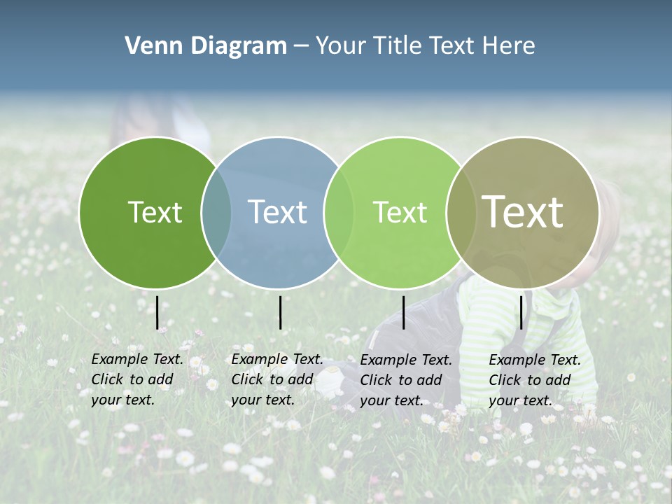 Background Son Bright PowerPoint Template