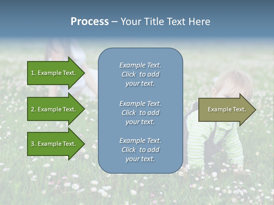 Background Son Bright PowerPoint Template