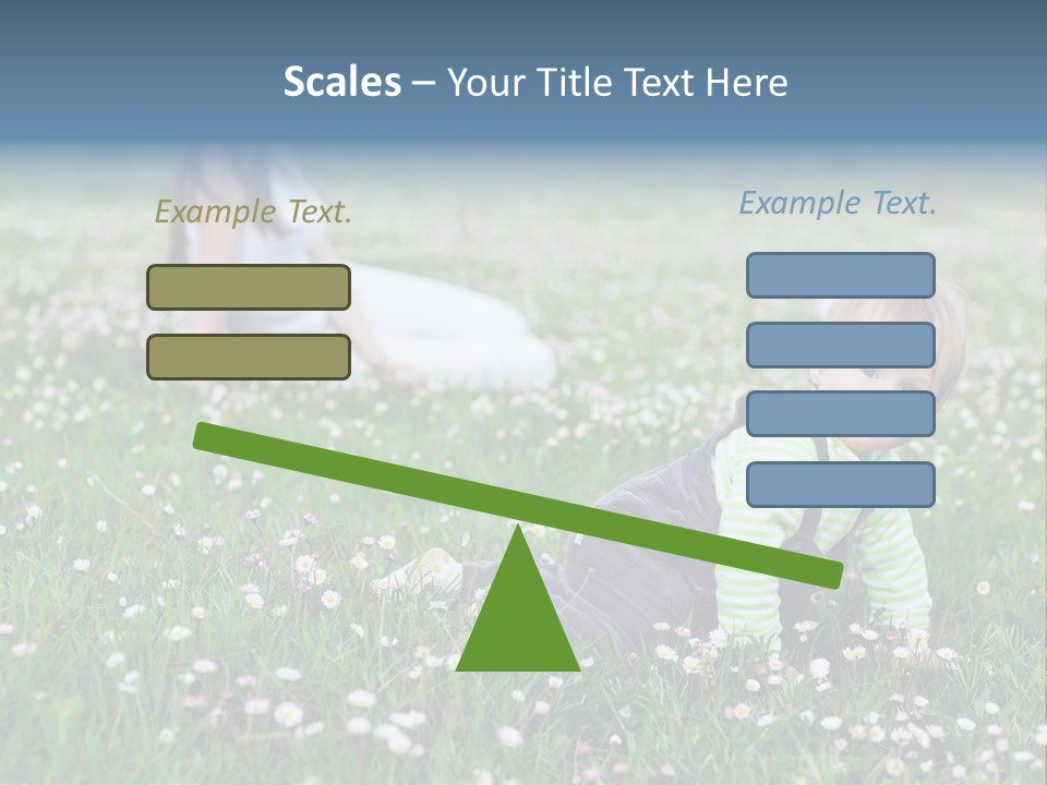 Background Son Bright PowerPoint Template