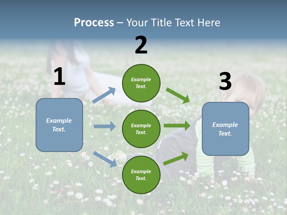 Background Son Bright PowerPoint Template