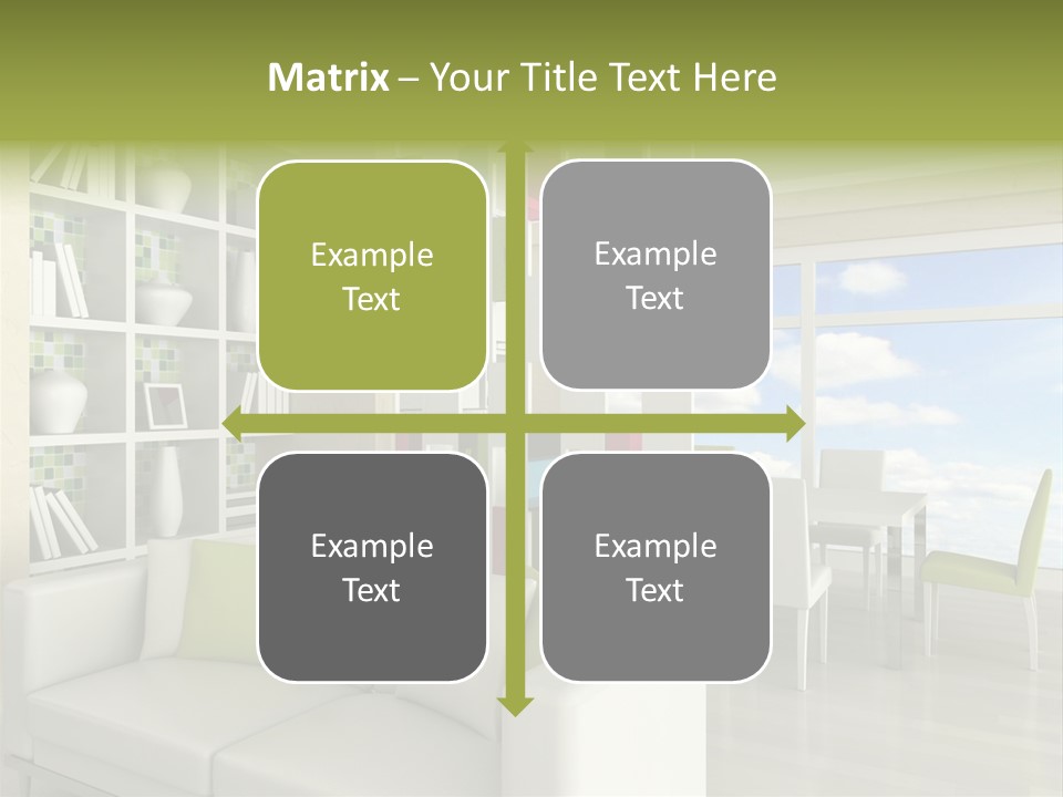 Decorative Vase Architecture PowerPoint Template