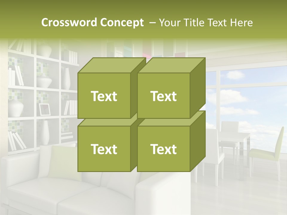 Decorative Vase Architecture PowerPoint Template