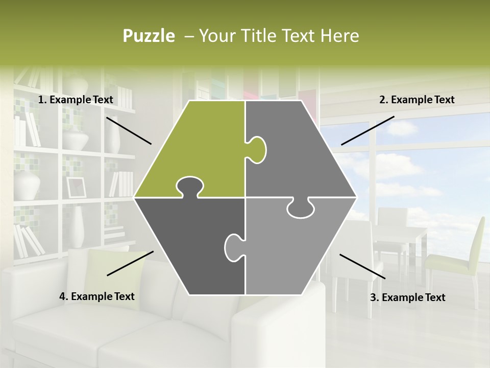 Decorative Vase Architecture PowerPoint Template