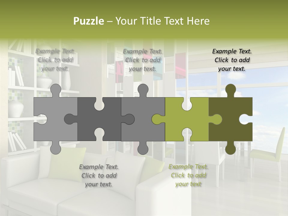 Decorative Vase Architecture PowerPoint Template