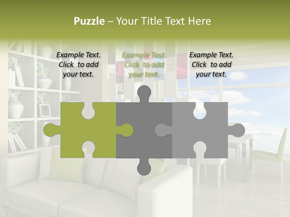 Decorative Vase Architecture PowerPoint Template