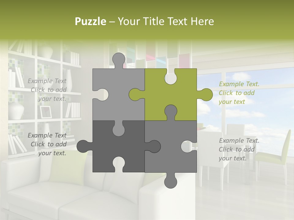 Decorative Vase Architecture PowerPoint Template